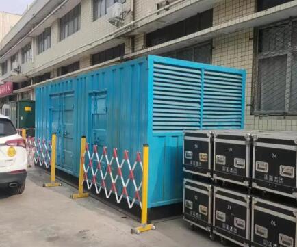 顺义静音发电机租赁